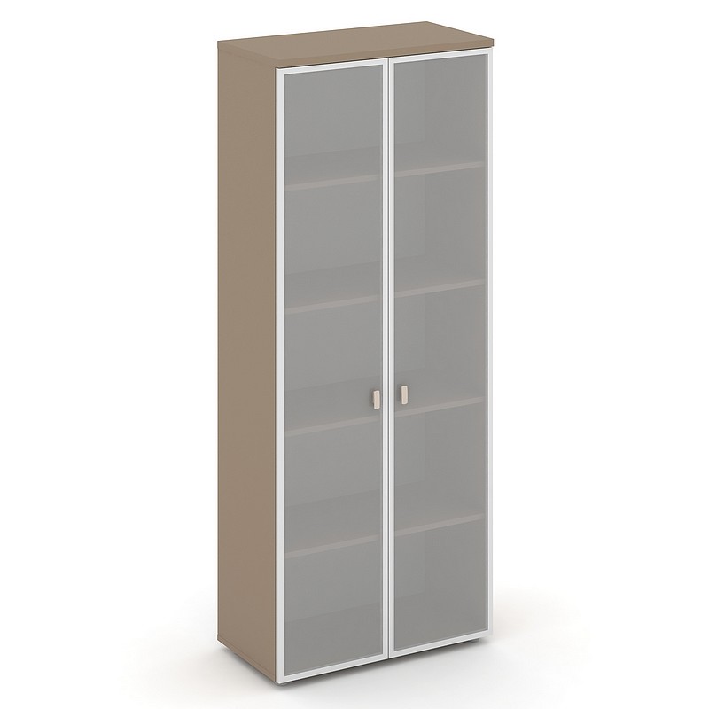 Мебель для персонала ESTETICA ES.ST-1.10R Шкаф высокий закрытый стекло в раме