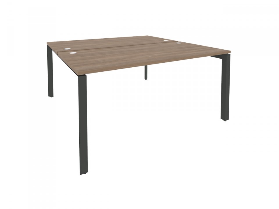 Мебель для персонала ONIX METALL O.MP-D.RS-2.4.8 Рабочая станция на П-образном м/к