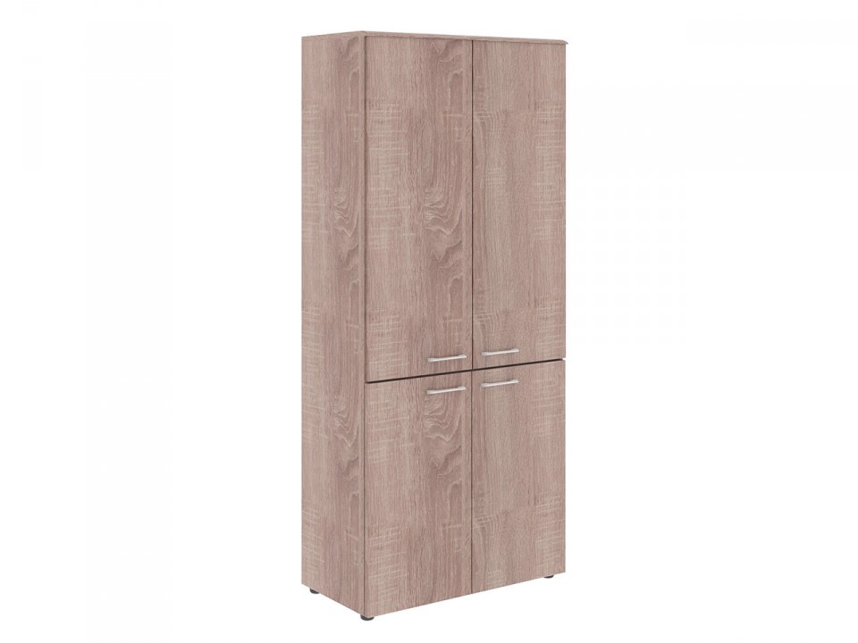 Офисная мебель WAVE Шкаф с глухими средними и малыми дверьми WHC 85.3