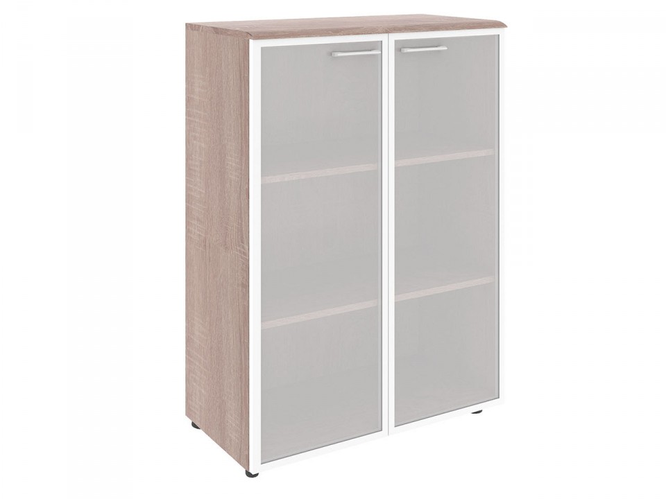 Офисная мебель WAVE Шкаф со стеклянными дверьми WMC 85.7