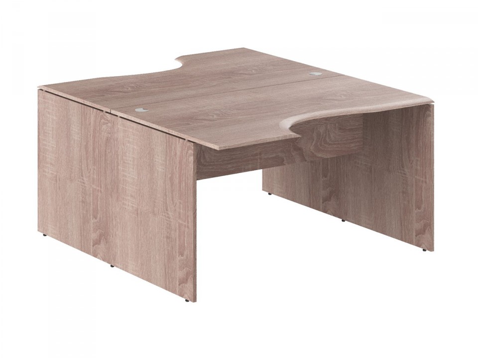 Офисная мебель WAVE Стол двойной (2-х местная рабочая станция) W2CET 149.2