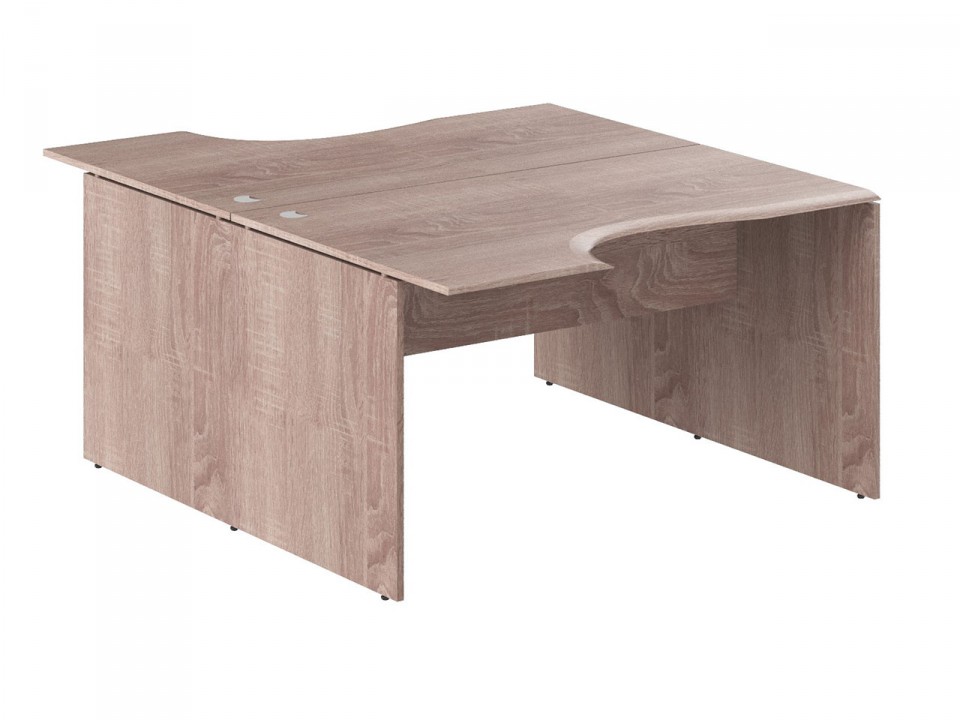 Офисная мебель WAVE Стол двойной (2-х местная рабочая станция) W2CET 149.3