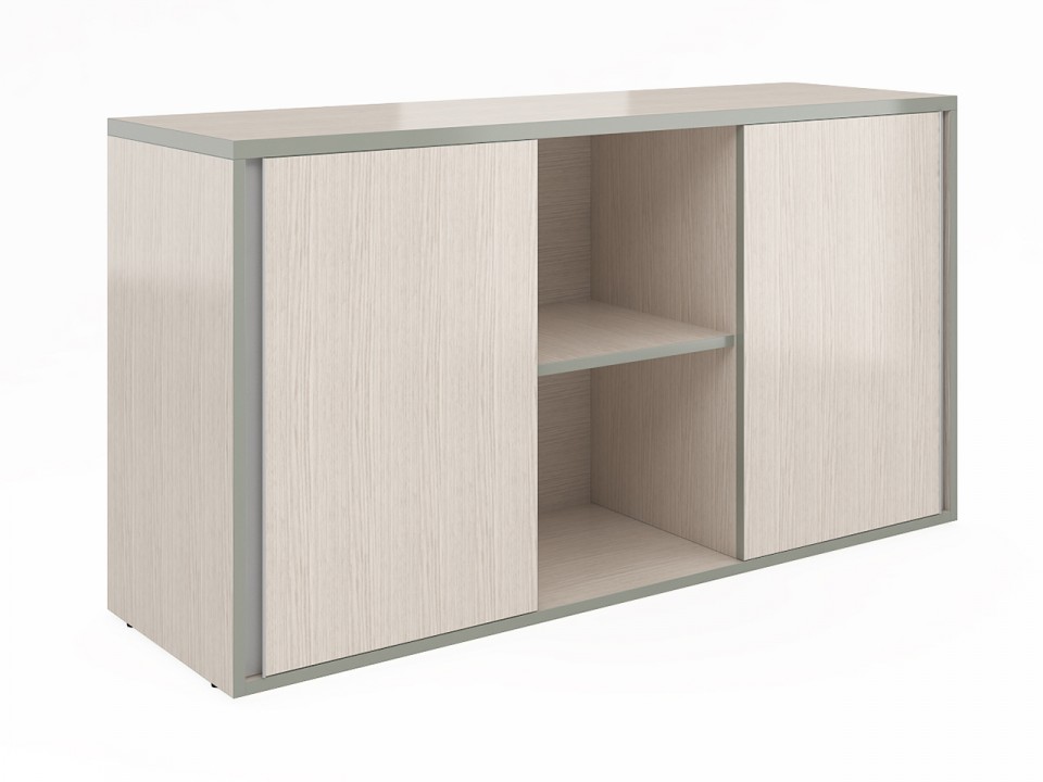 Мебель для персонала на металлокаркасе VITA-M V-3.13 Тумба объединяющая (раздвижные двери)