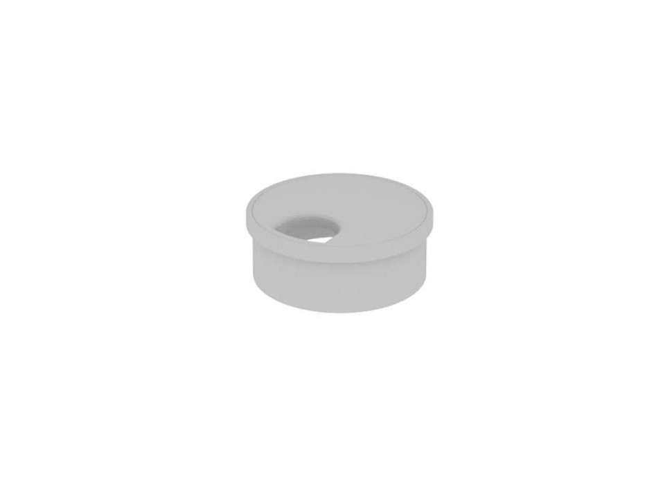 Мебель для персонала SLIM SYSTEM ЗП-60 Заглушка пластик серый (врезается опционально, цена указана за заглушку + врезка)