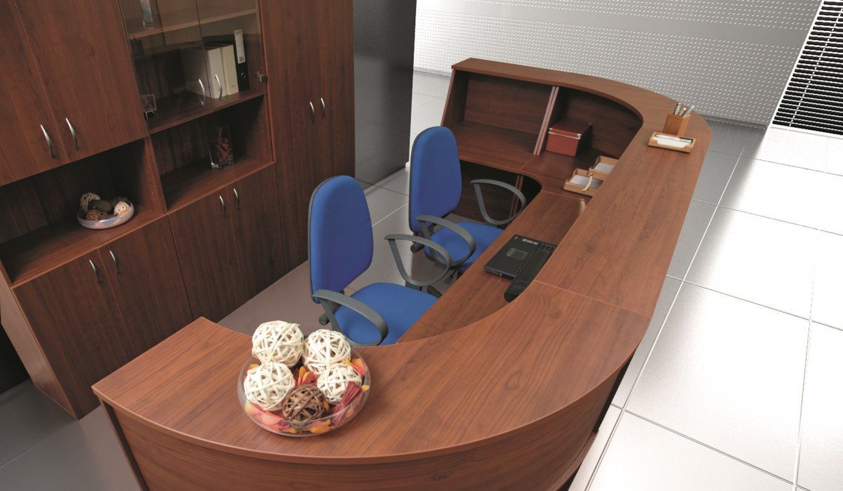 Классическая стойка-ресепшн ЭДЕМ-1 - вид 4