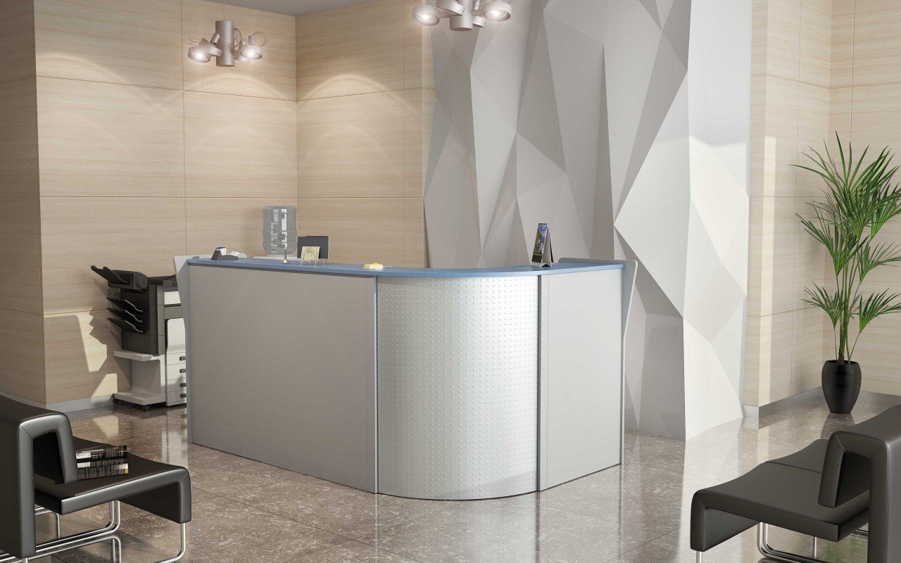 Классическая стойка-ресепшн ЭДЕМ-2 - вид 3