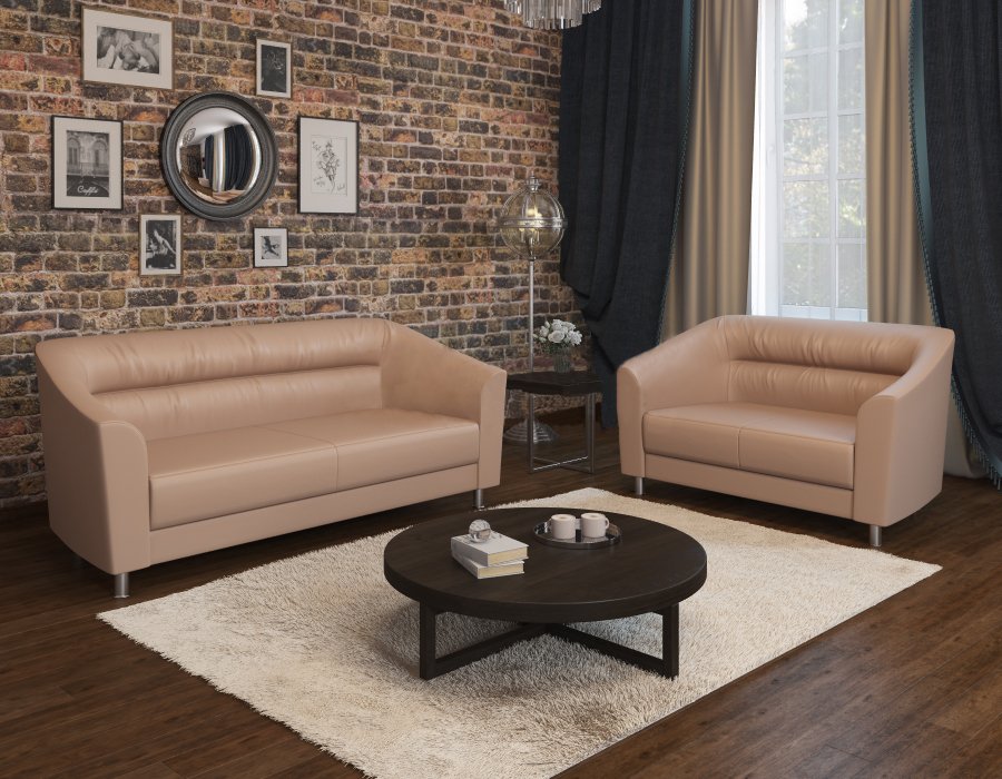 Офисный диван из кожзама Райт - вид 5