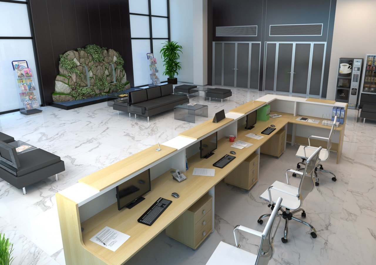 Классическая стойка-ресепшн Style - вид 3