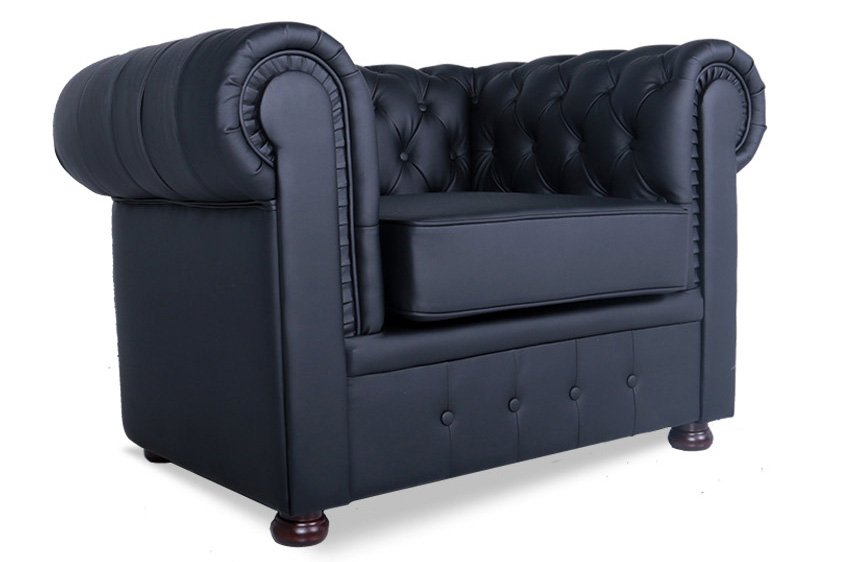 Офисный диван из кожзама Честертон - вид 2