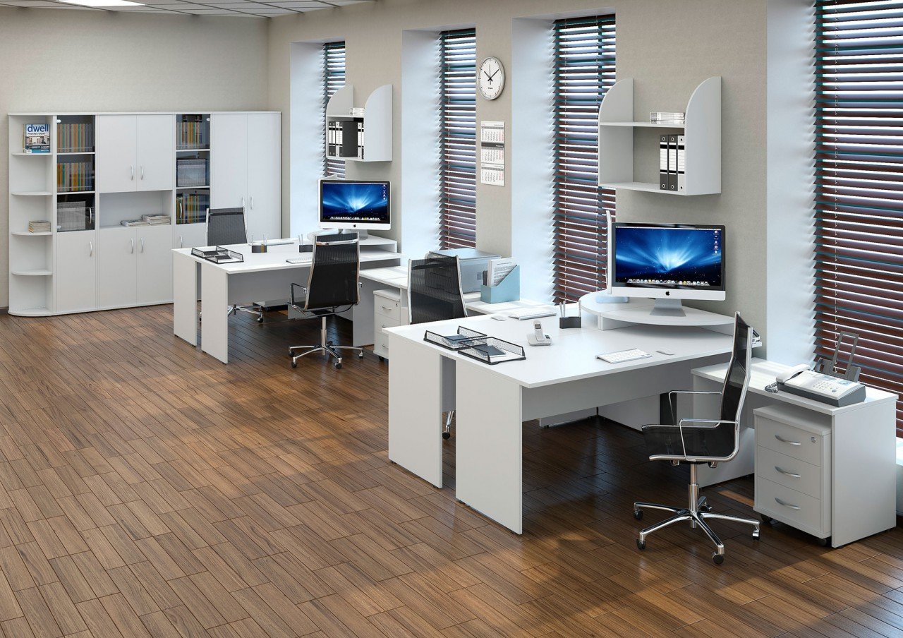 Чёрная мебель для офиса RIVA - вид 22