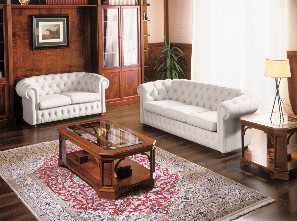 Офисный диван из кожзама Честертон - вид 8