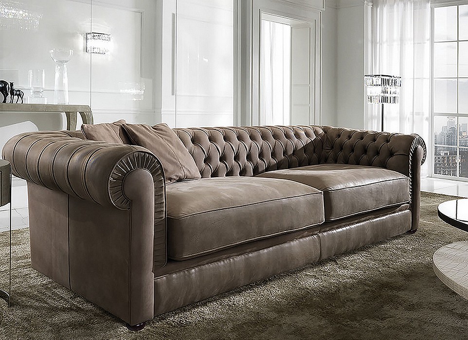 Офисный диван из кожзама Честертон - вид 12