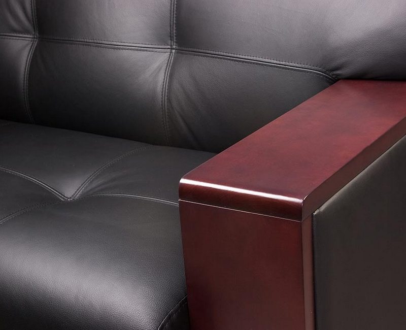 Офисный диван из кожзама Боссо - вид 7