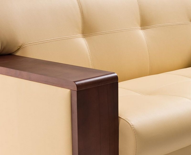 Офисный диван из кожзама Боссо - вид 13