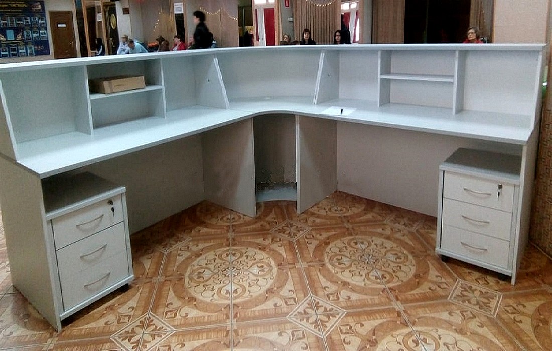 Классическая стойка-ресепшн ЭДЕМ-2 - вид 10