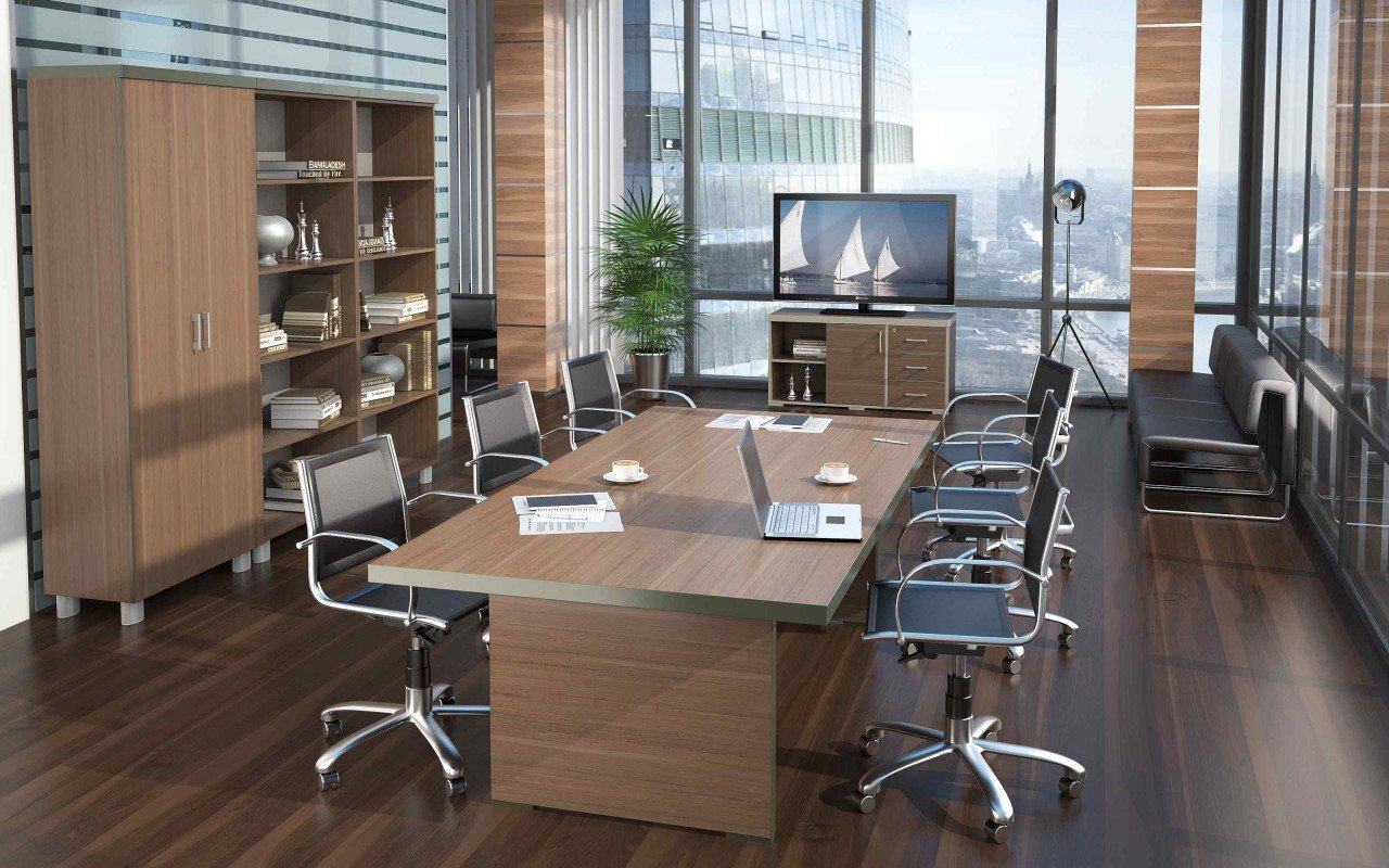 Классическая мебель в кабинет Турин - вид 5