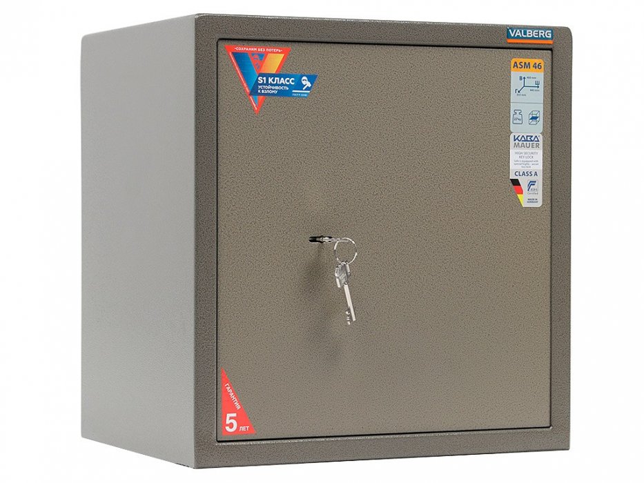 Сейф для офиса «VALBERG ASM-46 KL» - вид 3
