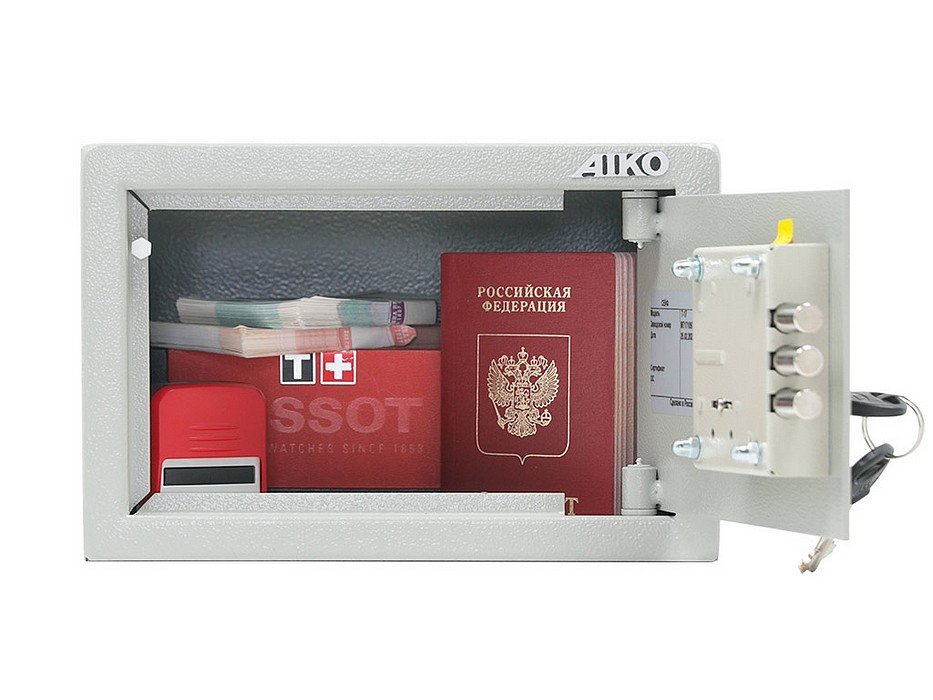 Сейф офисный металлический «AIKO Т-17 KL» - вид 4