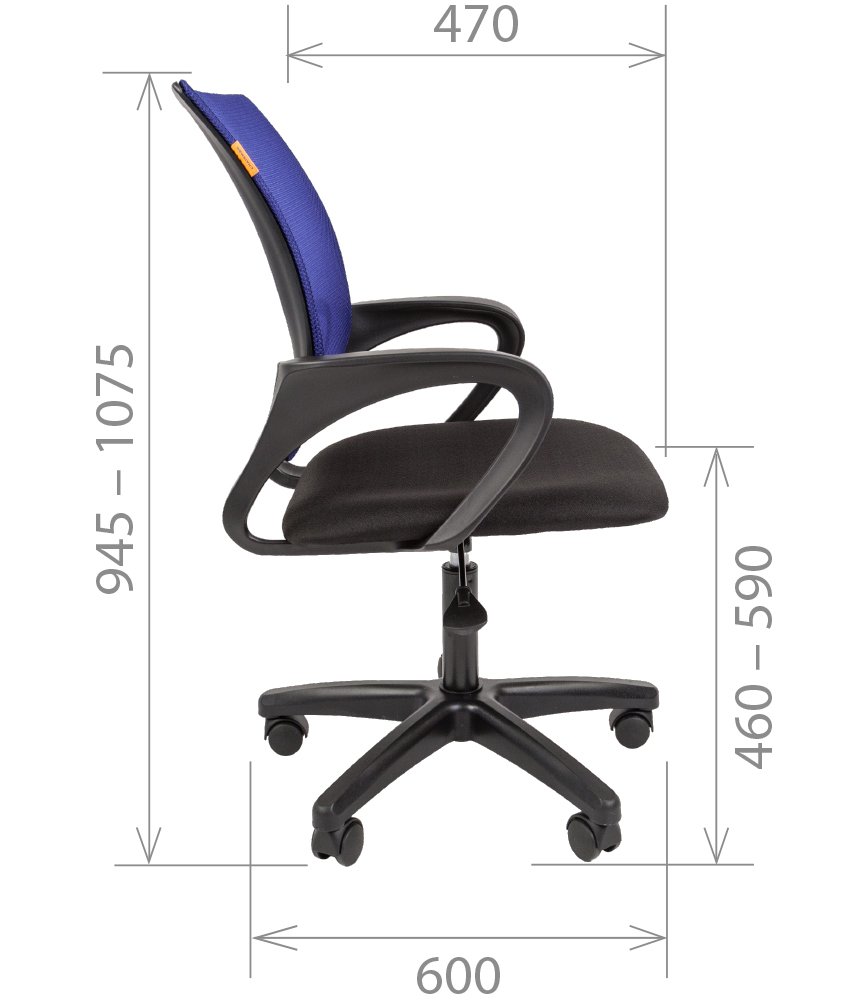 Кресло для сотрудника CHAIRMAN 696 LT - вид 10